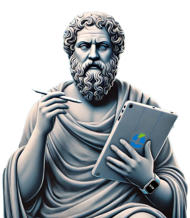 Sócrates con Tablet